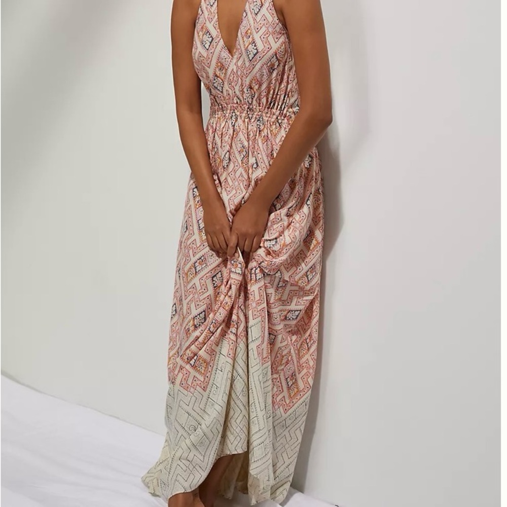 Linden smocked midi dress by Anthropologie size small - Picture 3 of 8